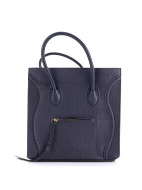 Celine Phantom Bag Crocodile Embossed #260789C16B